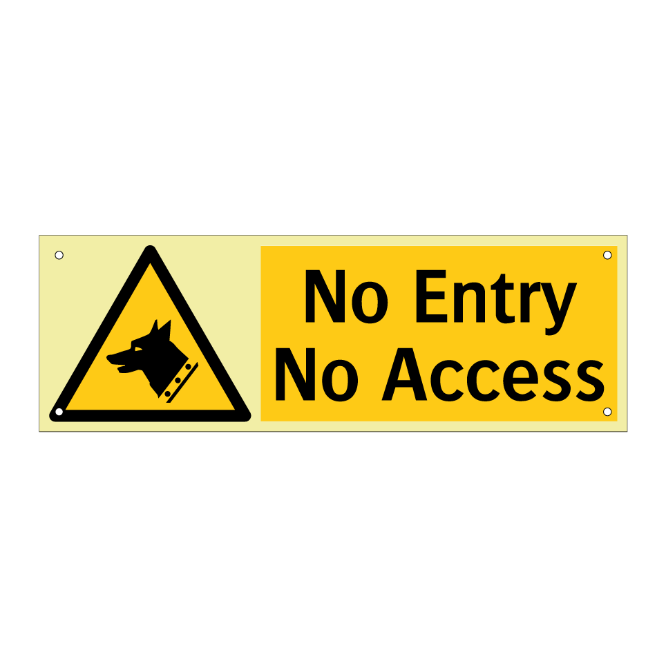 No Entry No Access