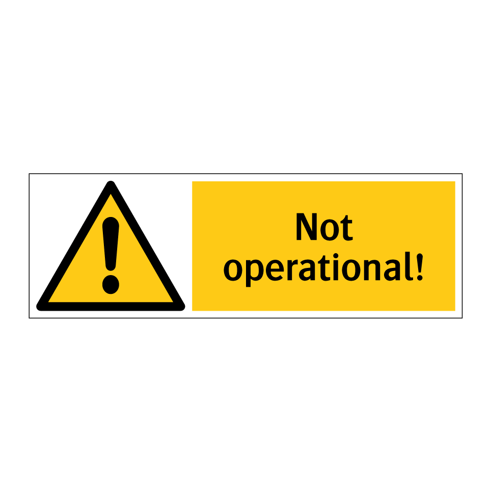 Not operational!