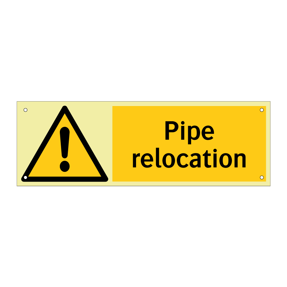 Pipe relocation
