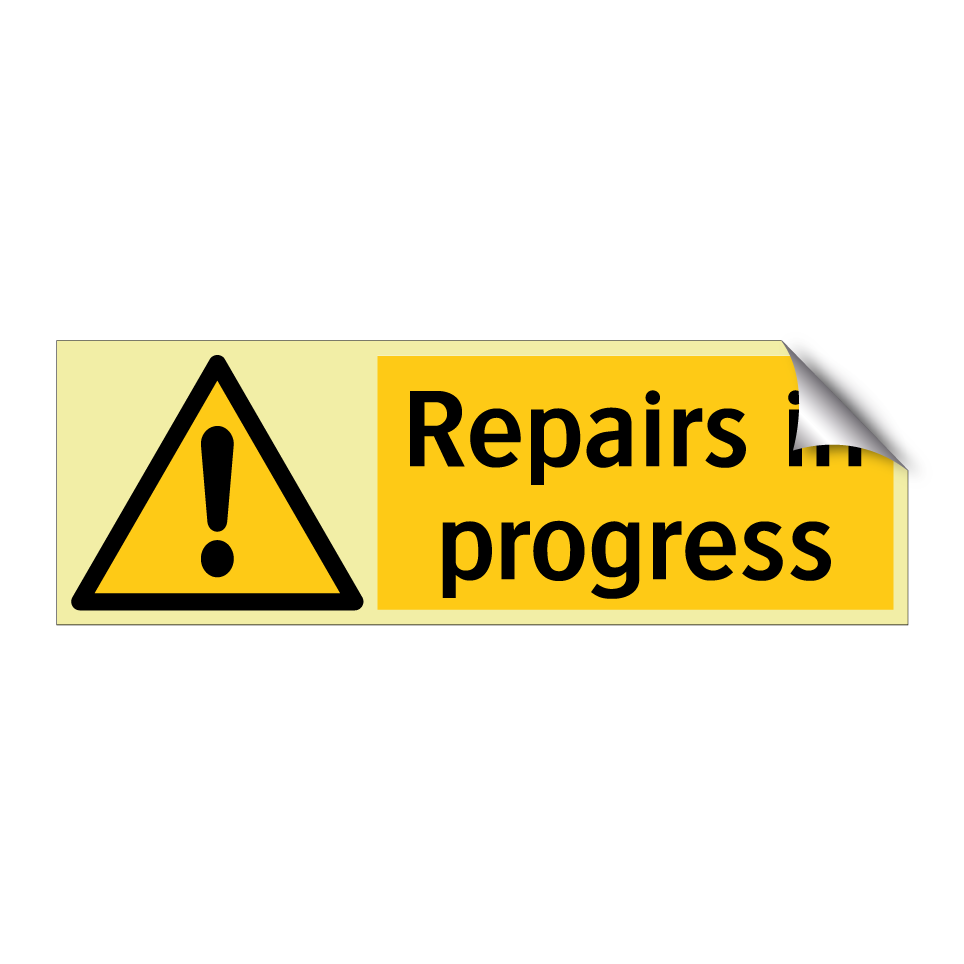Repairs in progress