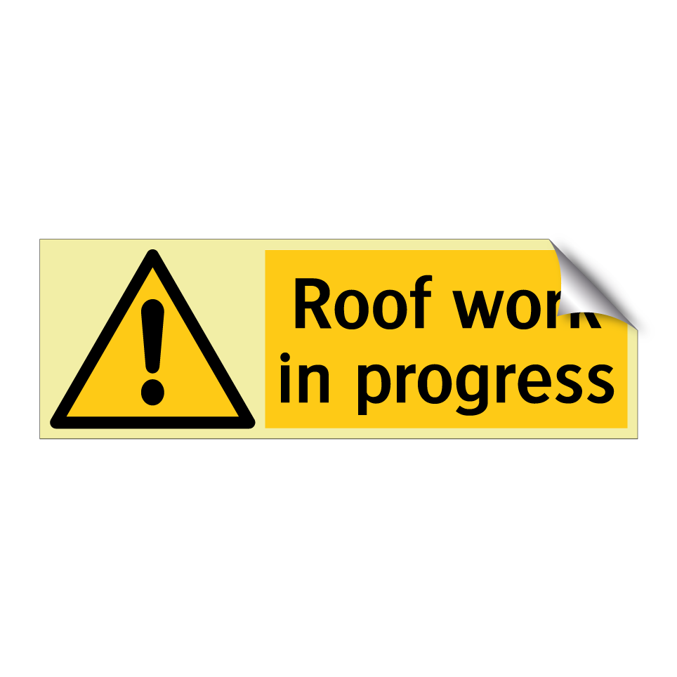 Roof work in progress