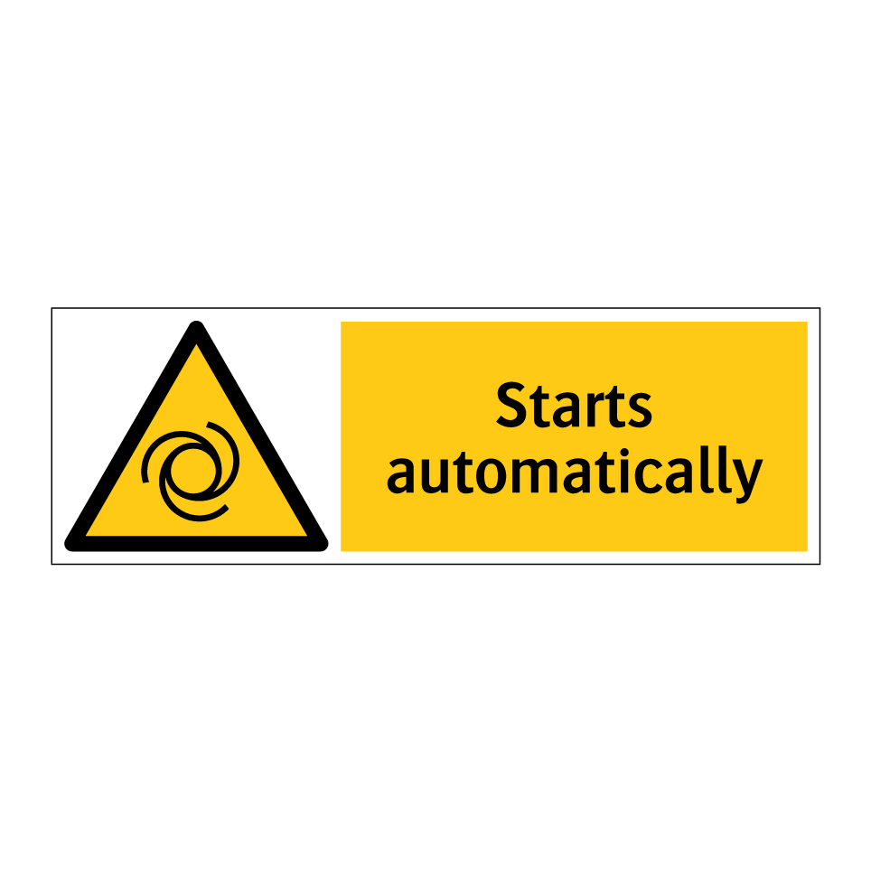 Starts automatically