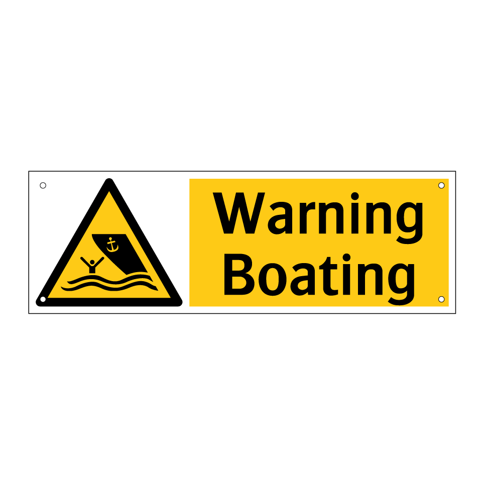 Warning Boating