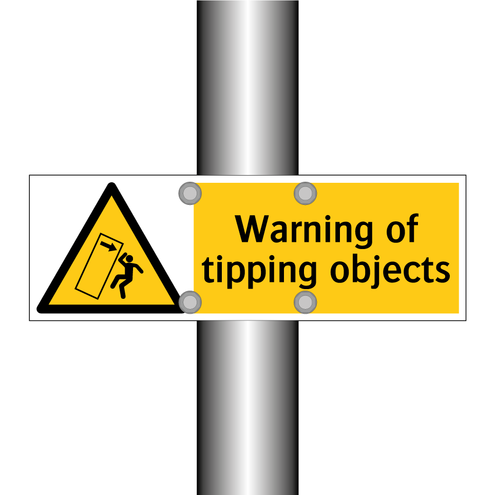 Warning of tipping objects