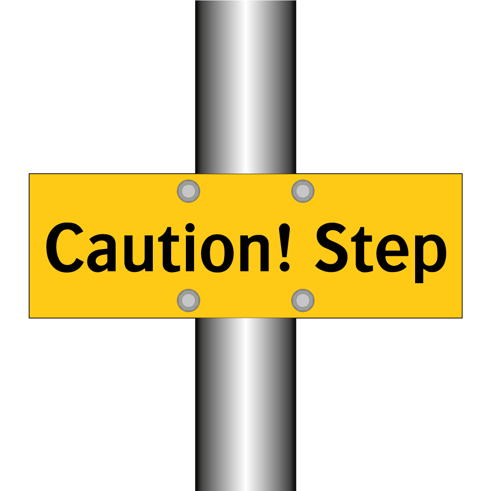 Caution! Step