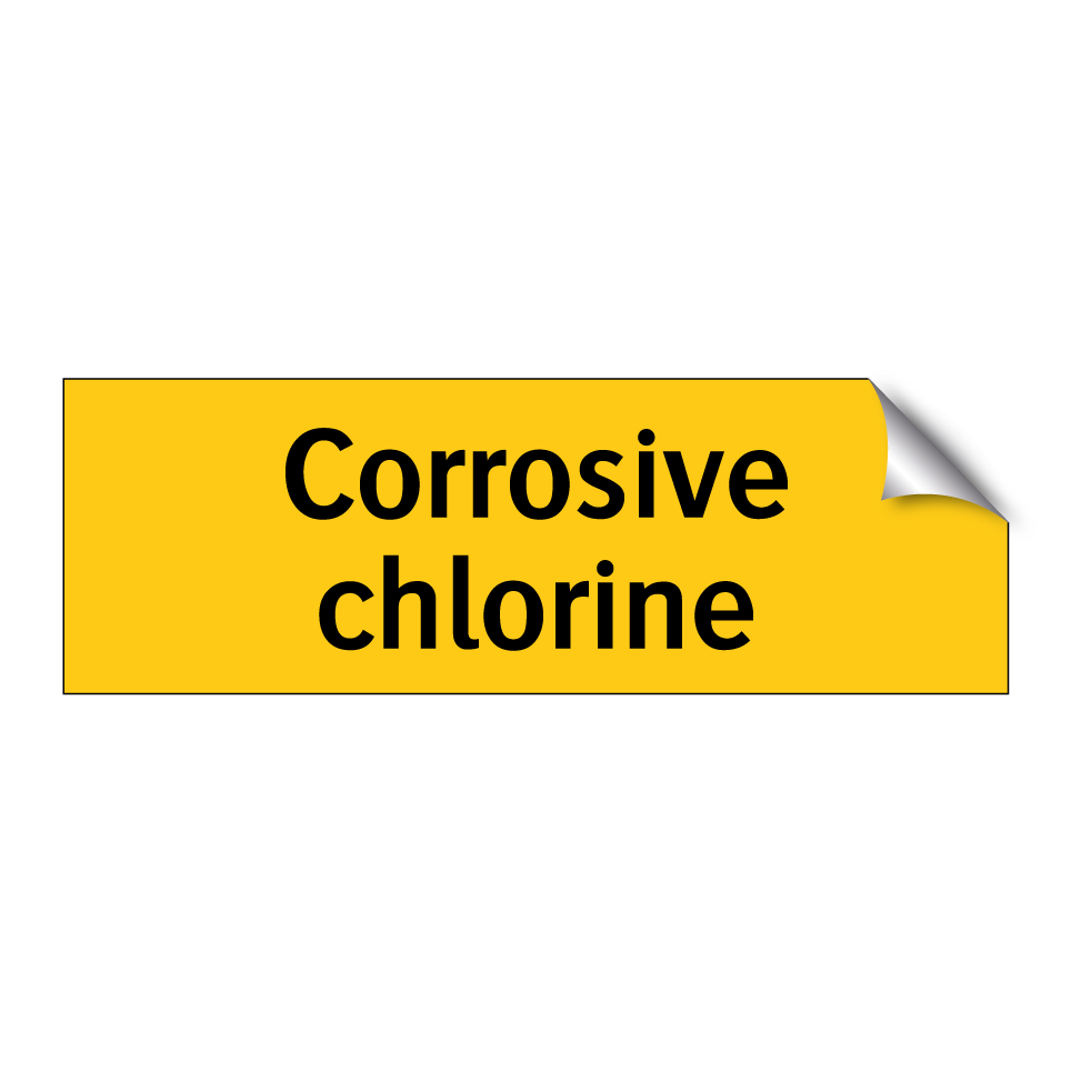 Corrosive chlorine