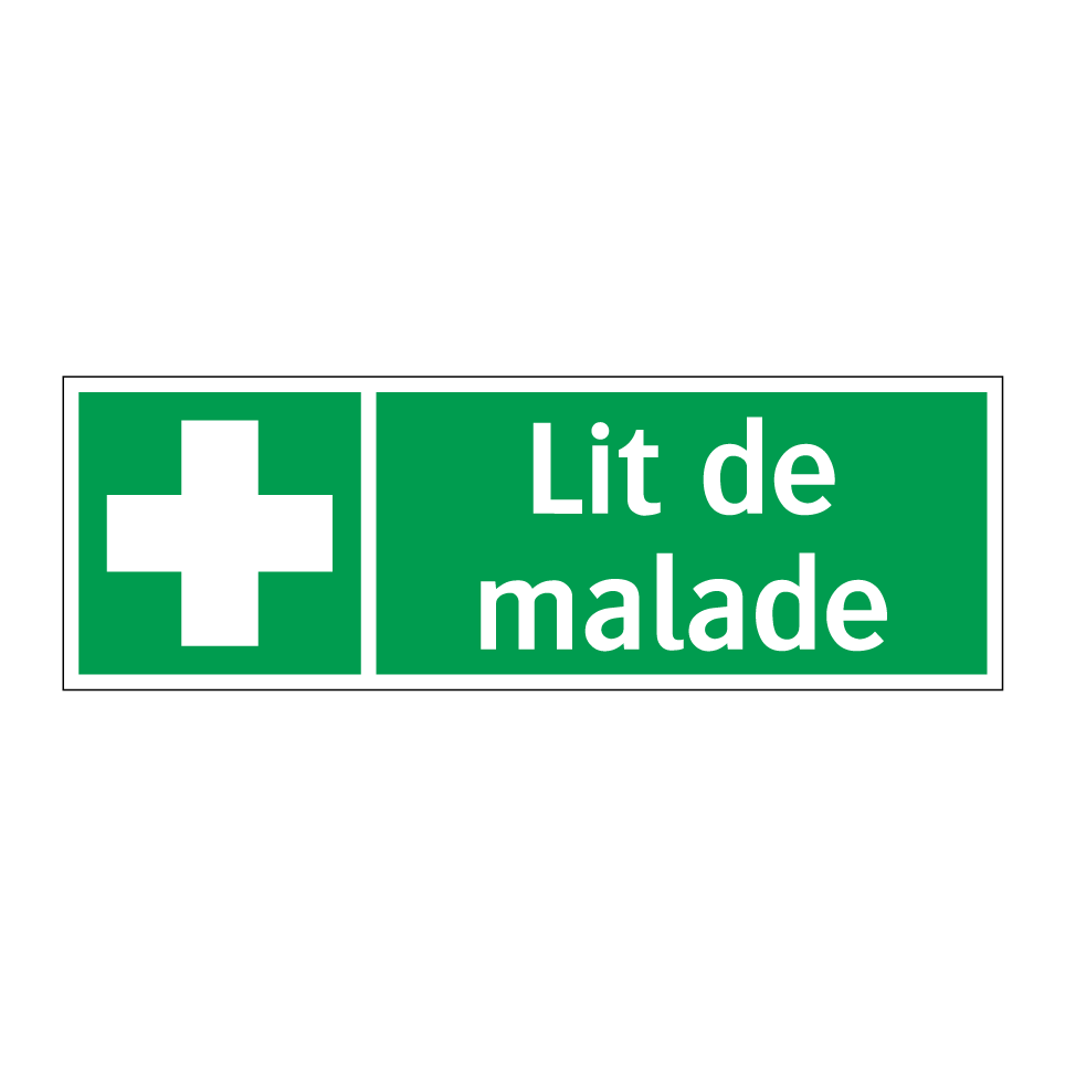 Lit de malade