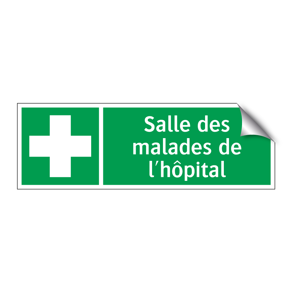 Salle des malades de l'hôpital