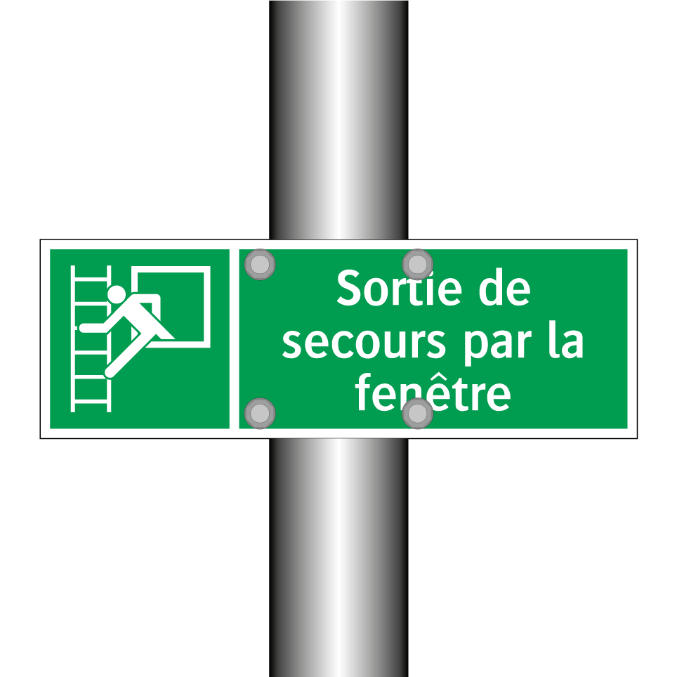 Sortie de secours par la fenêtre