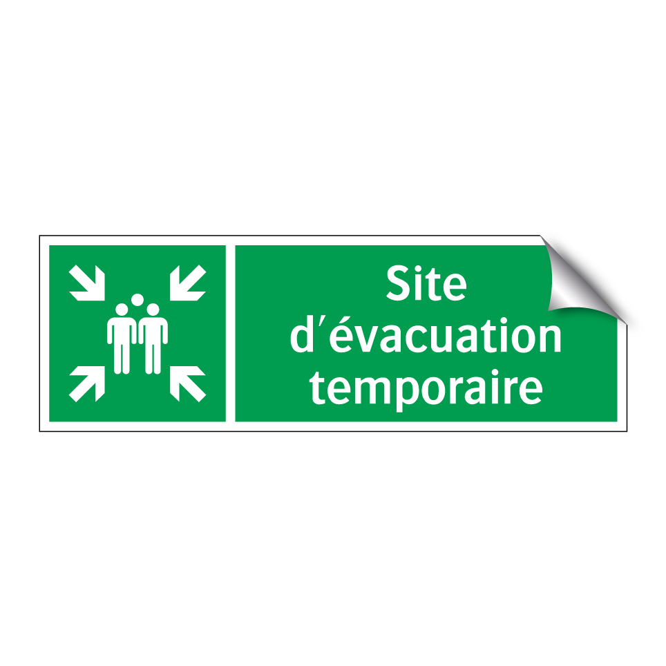 Site d'évacuation temporaire