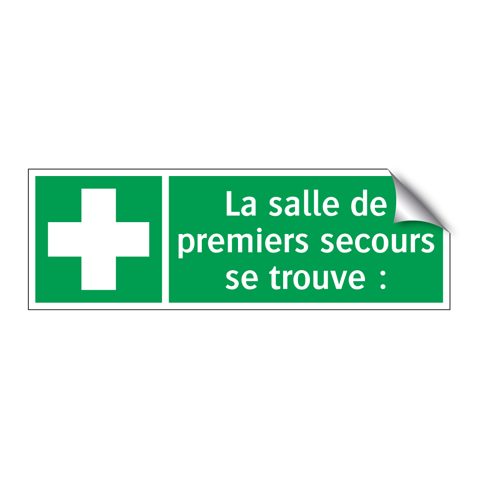 La salle de premiers secours se trouve :