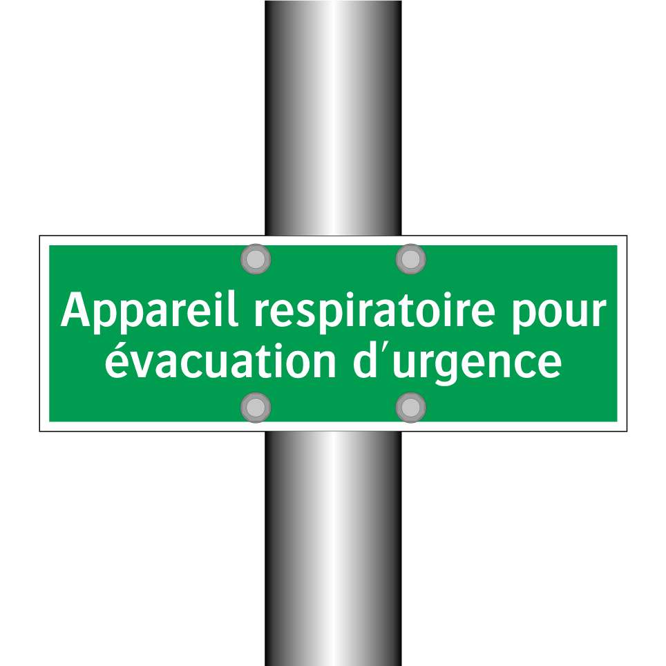 Appareil respiratoire pour évacuation d'urgence