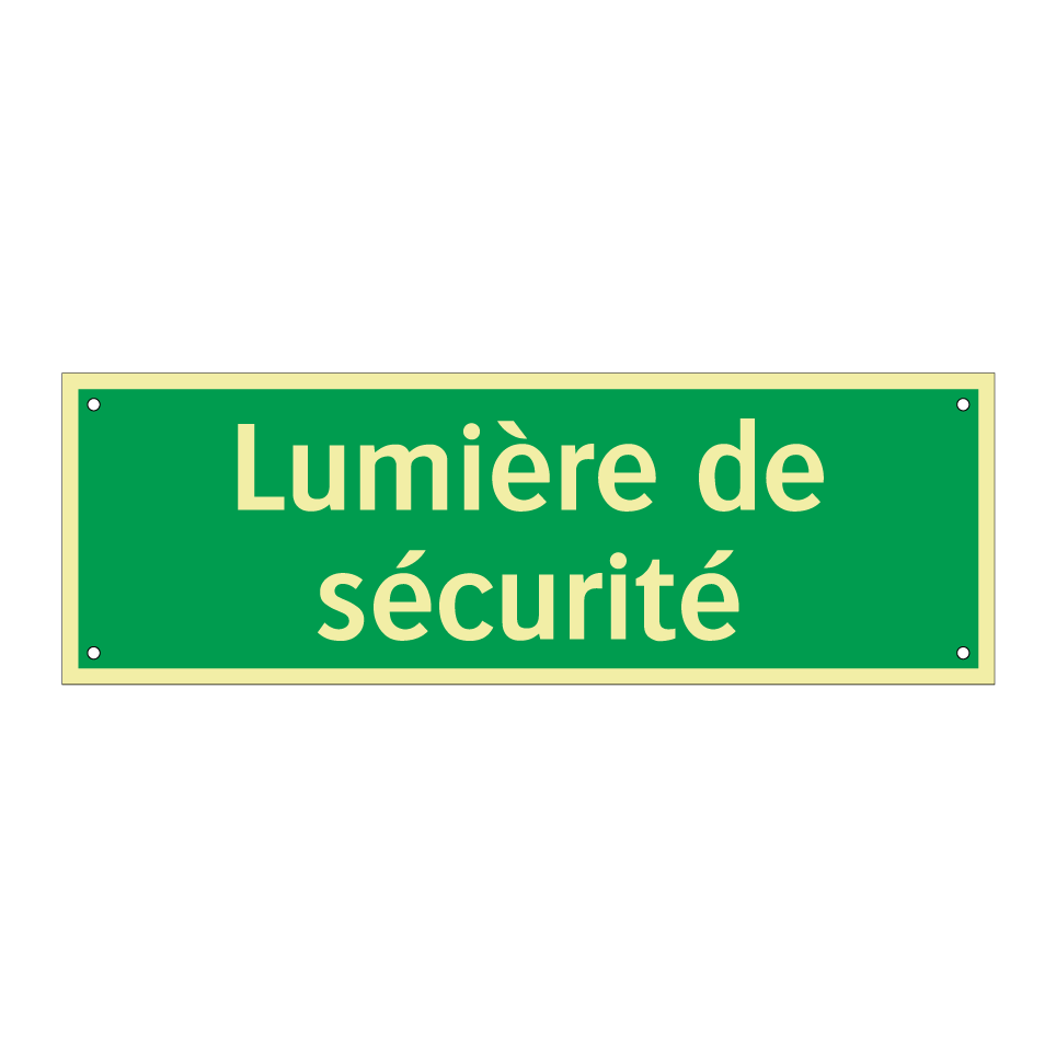 Lumière de sécurité