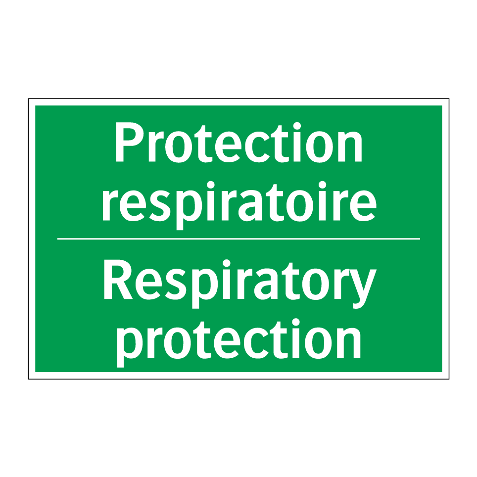 Protection respiratoire - Respiratory protection