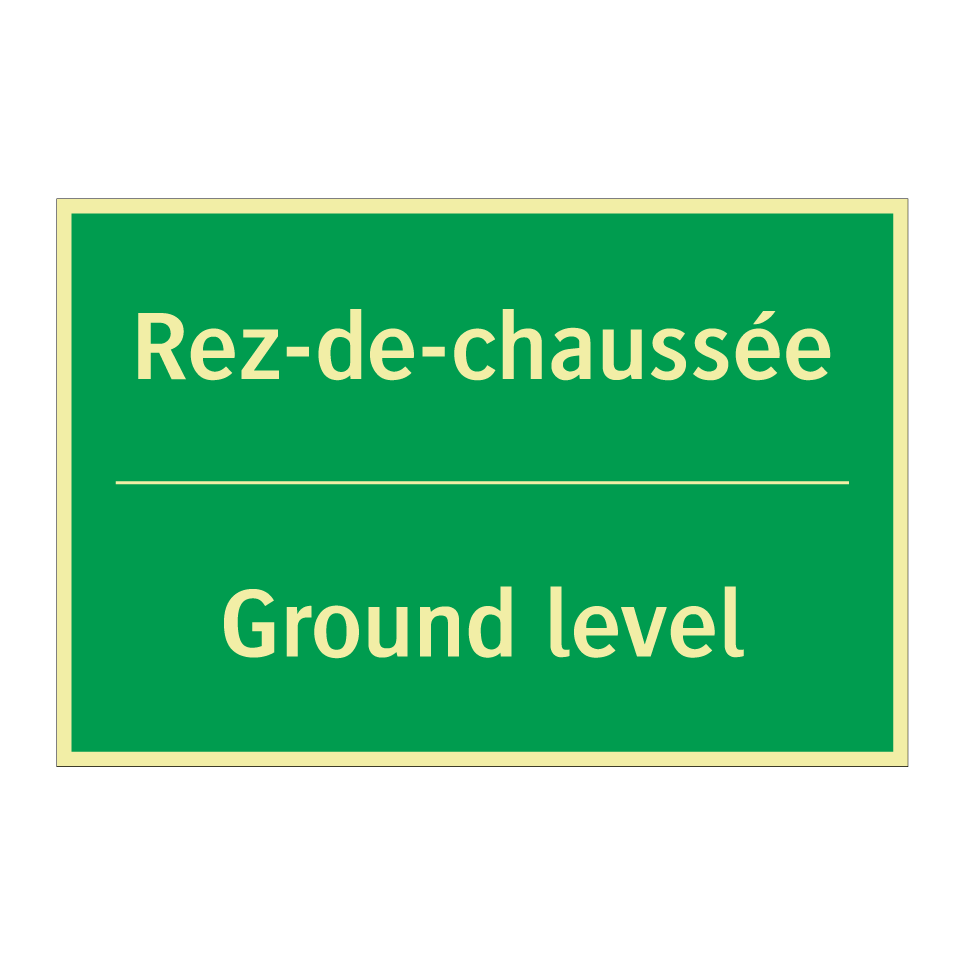 Rez-de-chaussée - Ground level