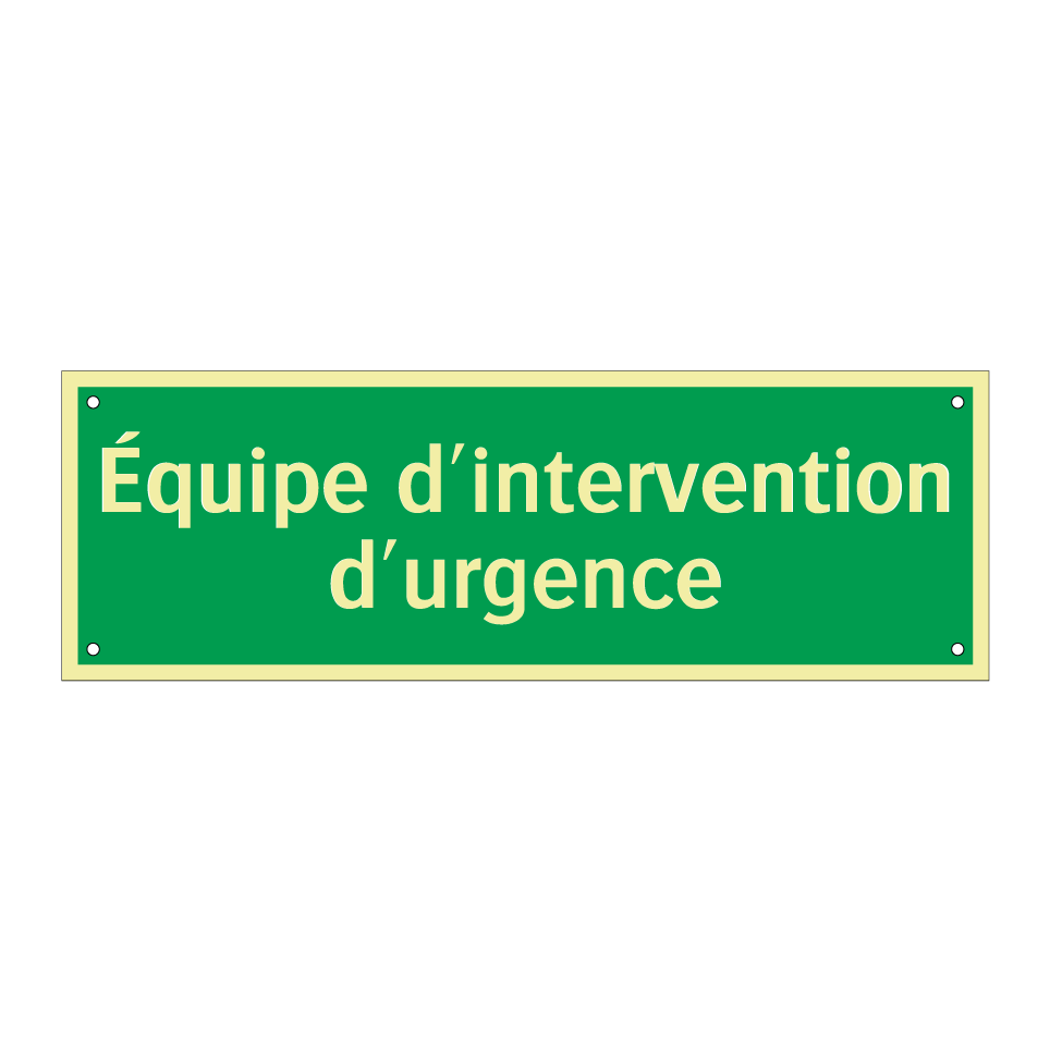 Équipe d'intervention d'urgence