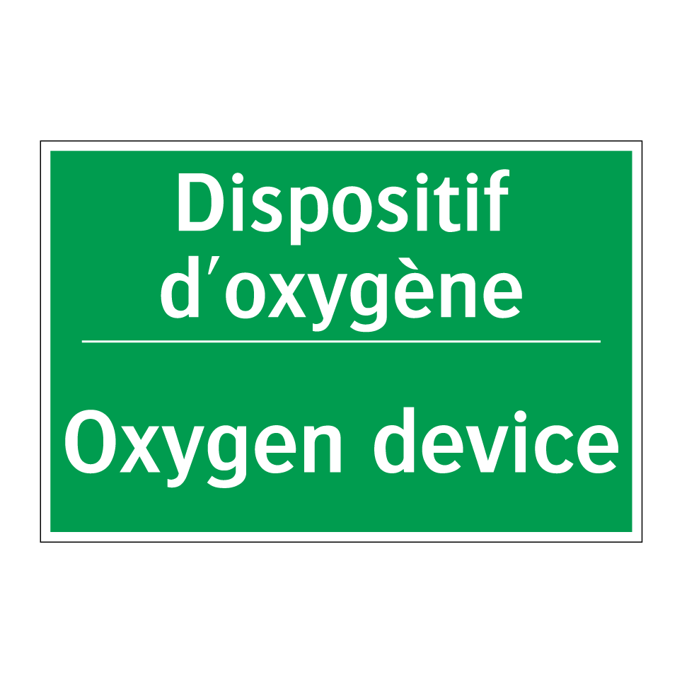Dispositif d'oxygène - Oxygen device