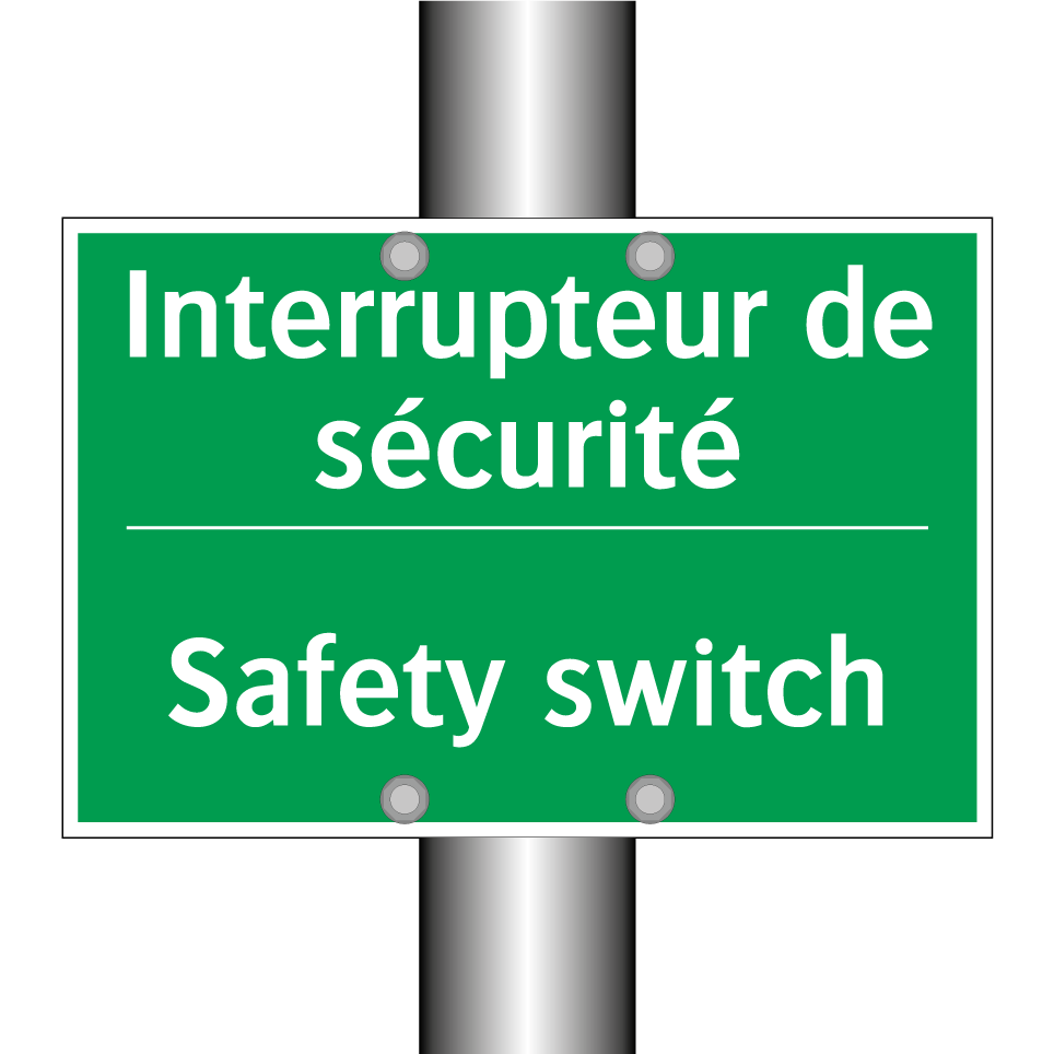 Interrupteur de sécurité - Safety switch