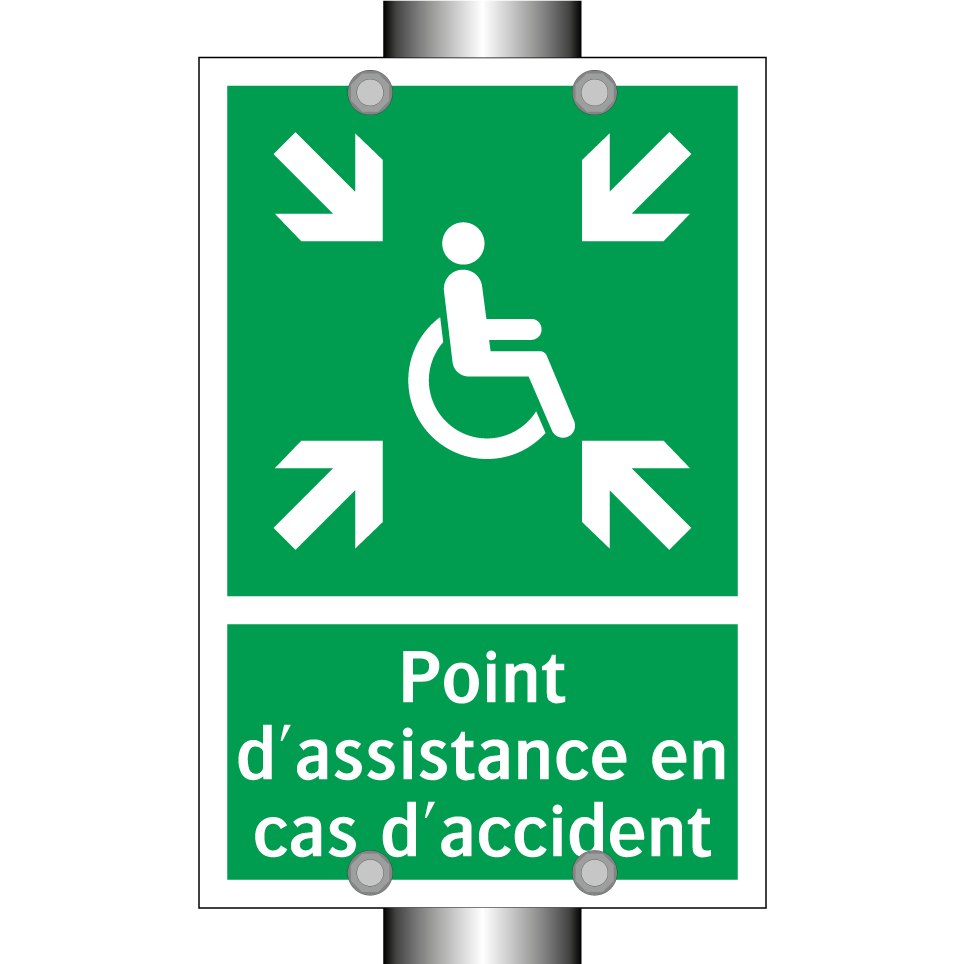 Point d'assistance en cas d'accident