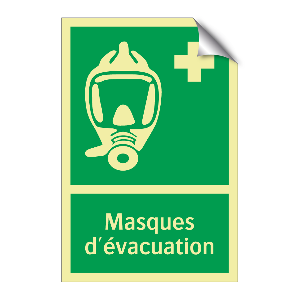 Masques d'évacuation