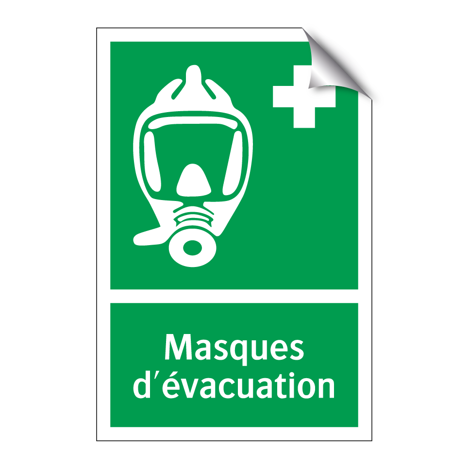 Masques d'évacuation