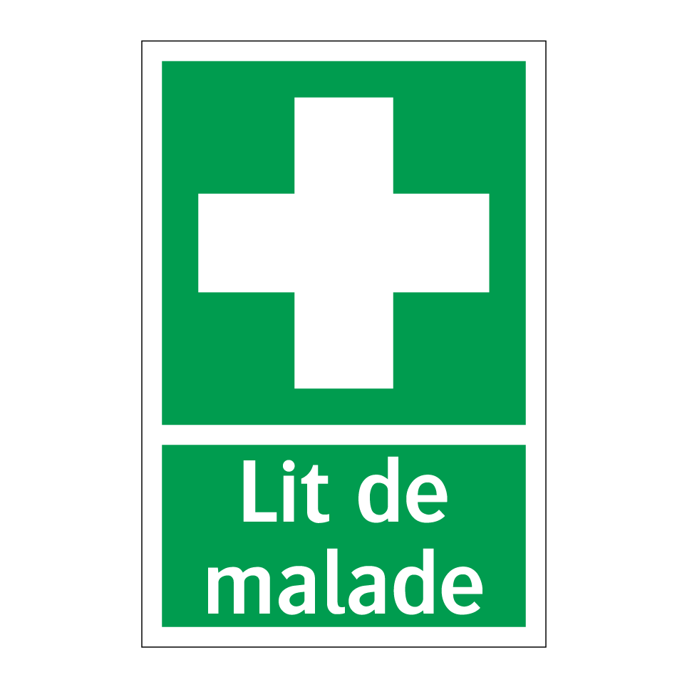 Lit de malade