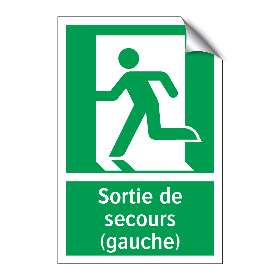 Sortie de secours (gauche)