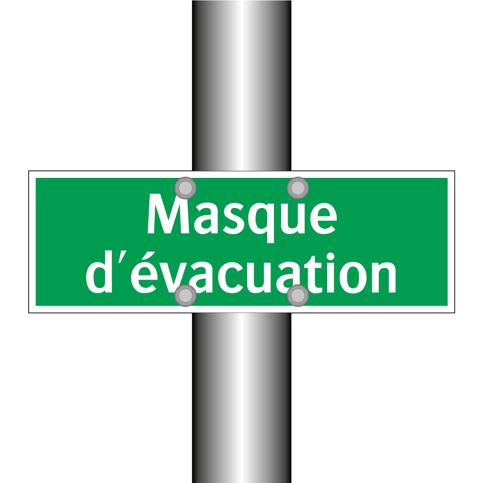 Masque d'évacuation