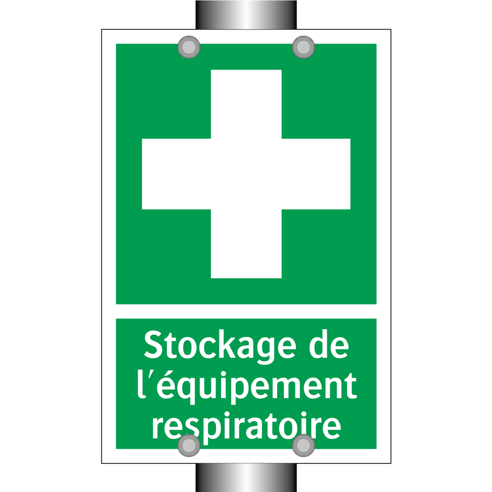 Stockage de l'équipement respiratoire