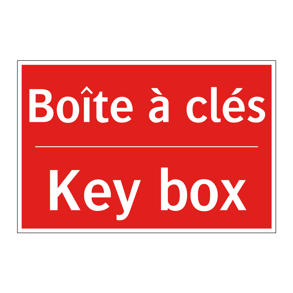 Boîte à clés - Key box