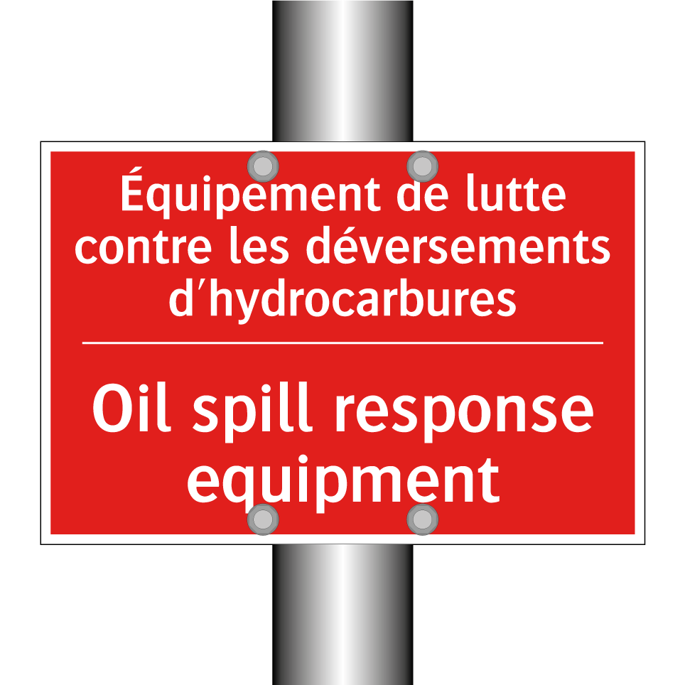 Équipement de lutte contre les /.../ - Oil spill response equipment