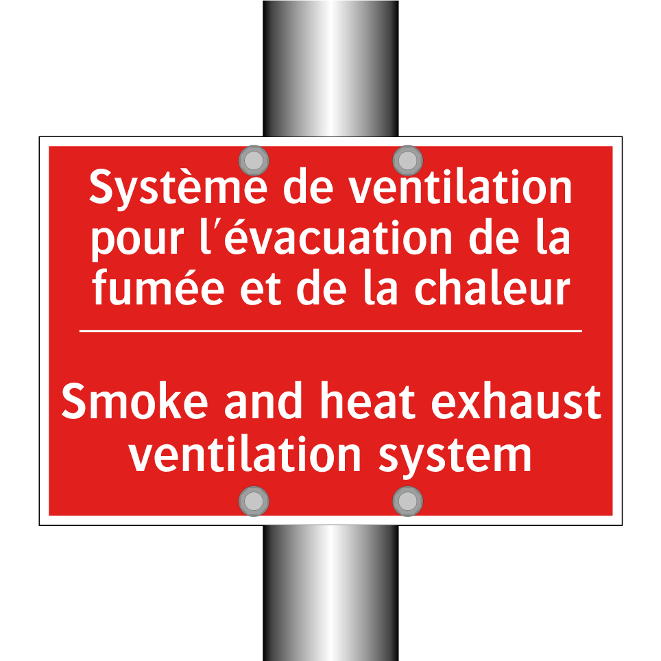 Système de ventilation pour l'évacuation /.../ - Smoke and heat exhaust ventilation /.../
