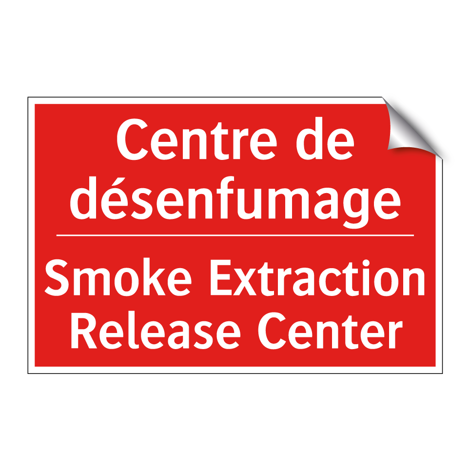 Centre de désenfumage - Smoke Extraction Release Center /.../