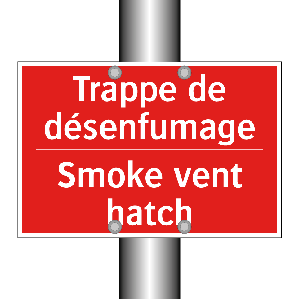 Trappe de désenfumage - Smoke vent hatch