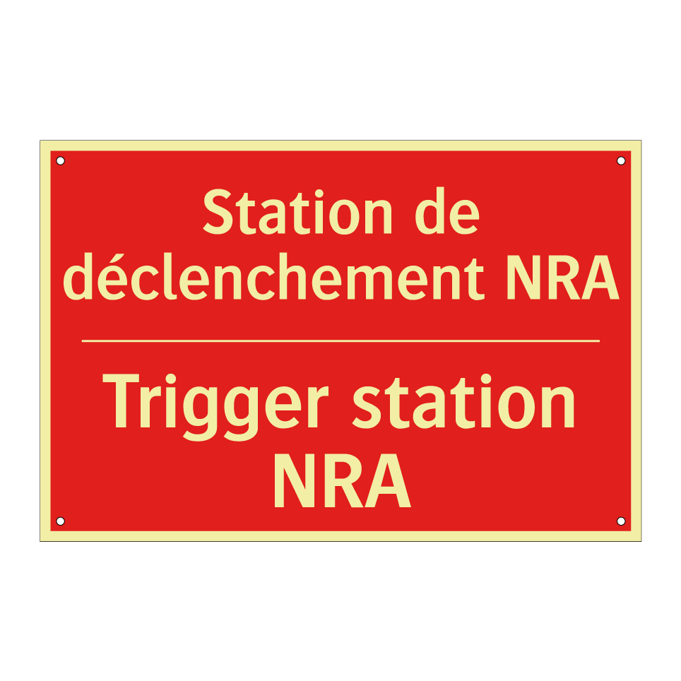 Station de déclenchement NRA - Trigger station NRA