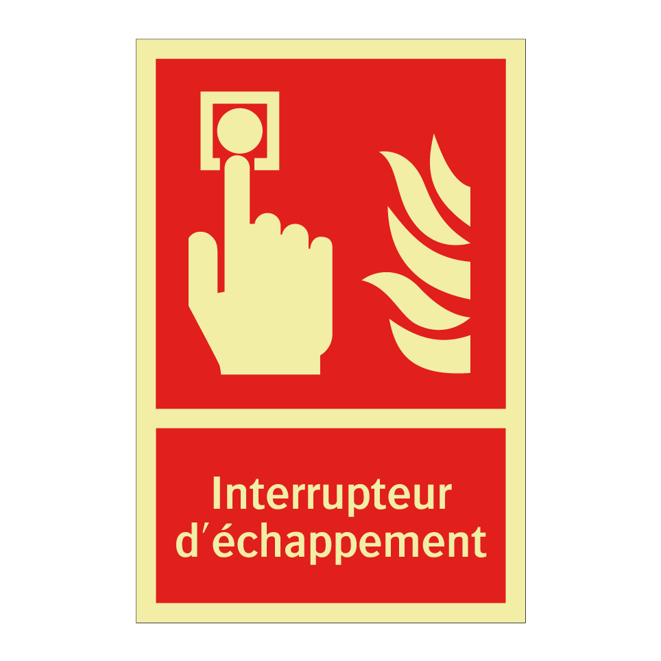 Interrupteur d'échappement
