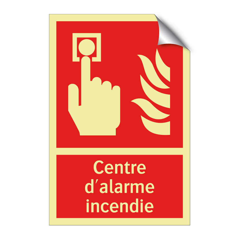 Centre d'alarme incendie