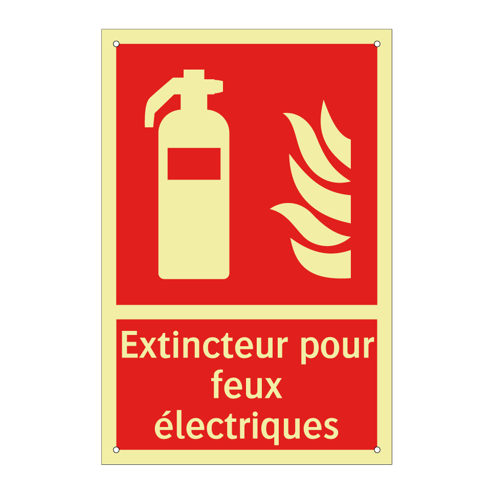 Extincteur pour feux électriques