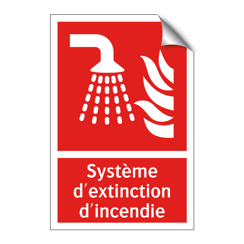 Système d'extinction d'incendie