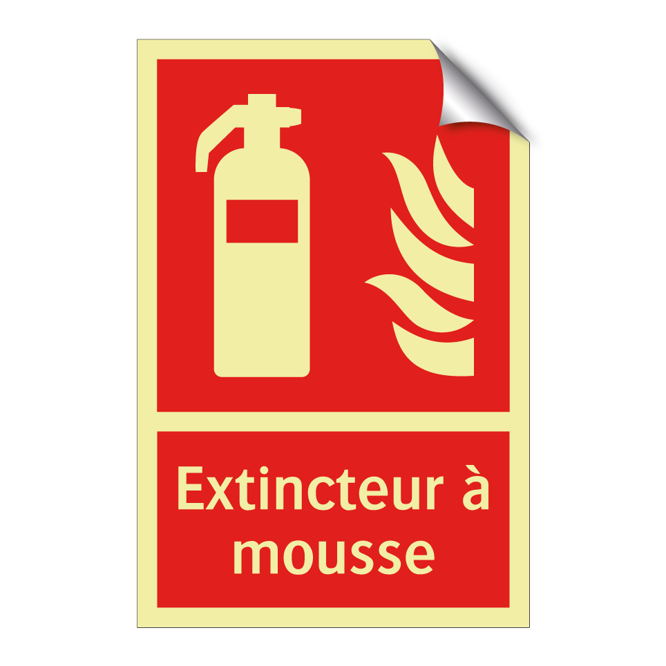 Extincteur à mousse