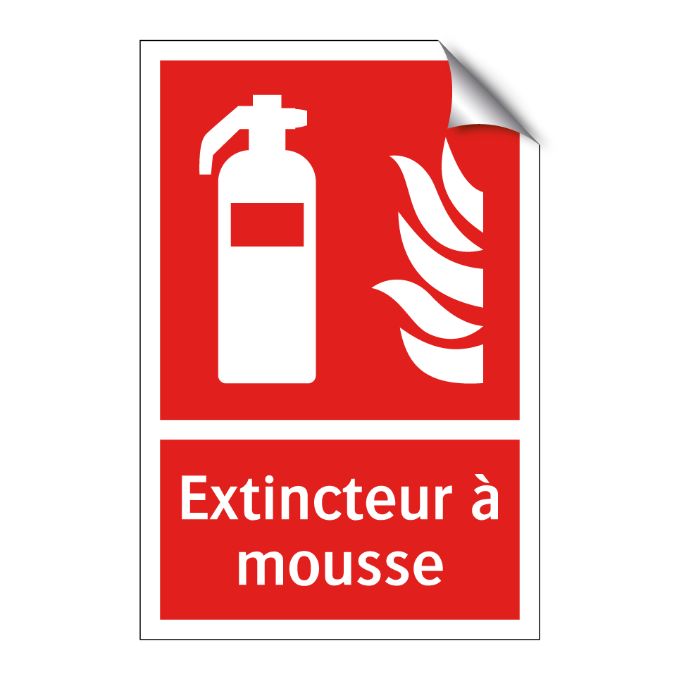 Extincteur à mousse