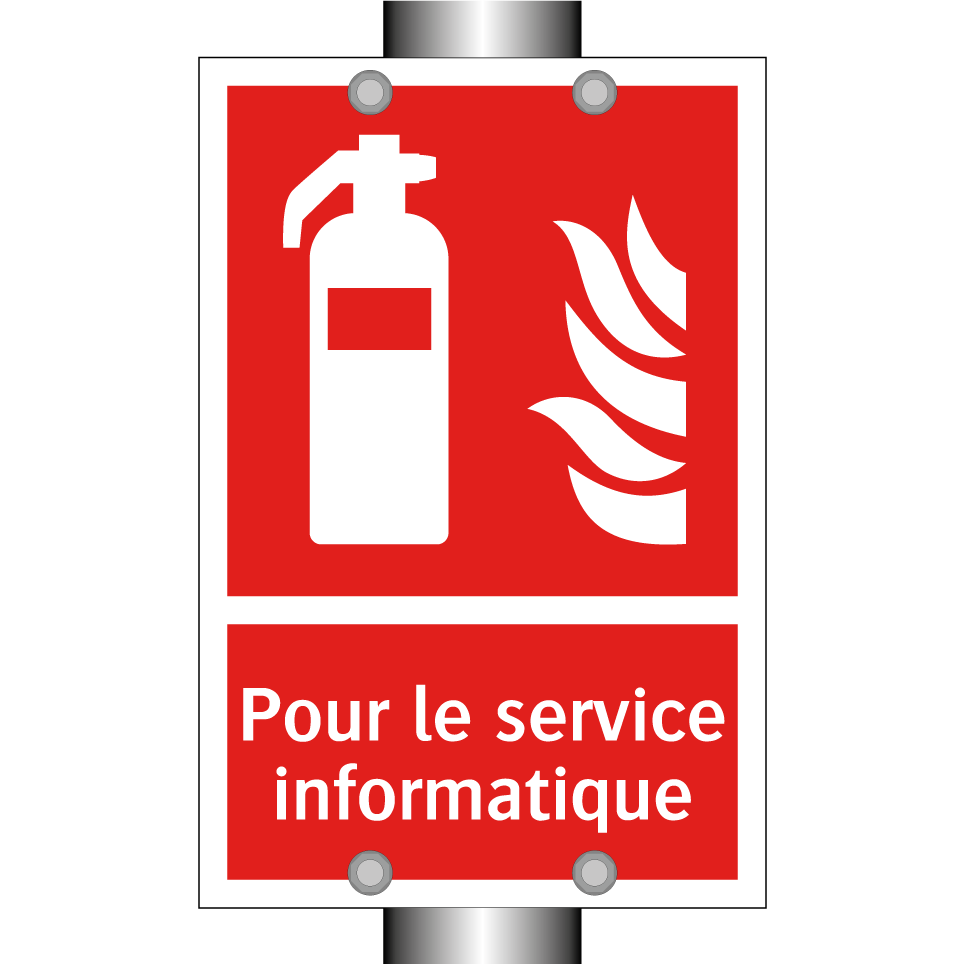 Pour le service informatique