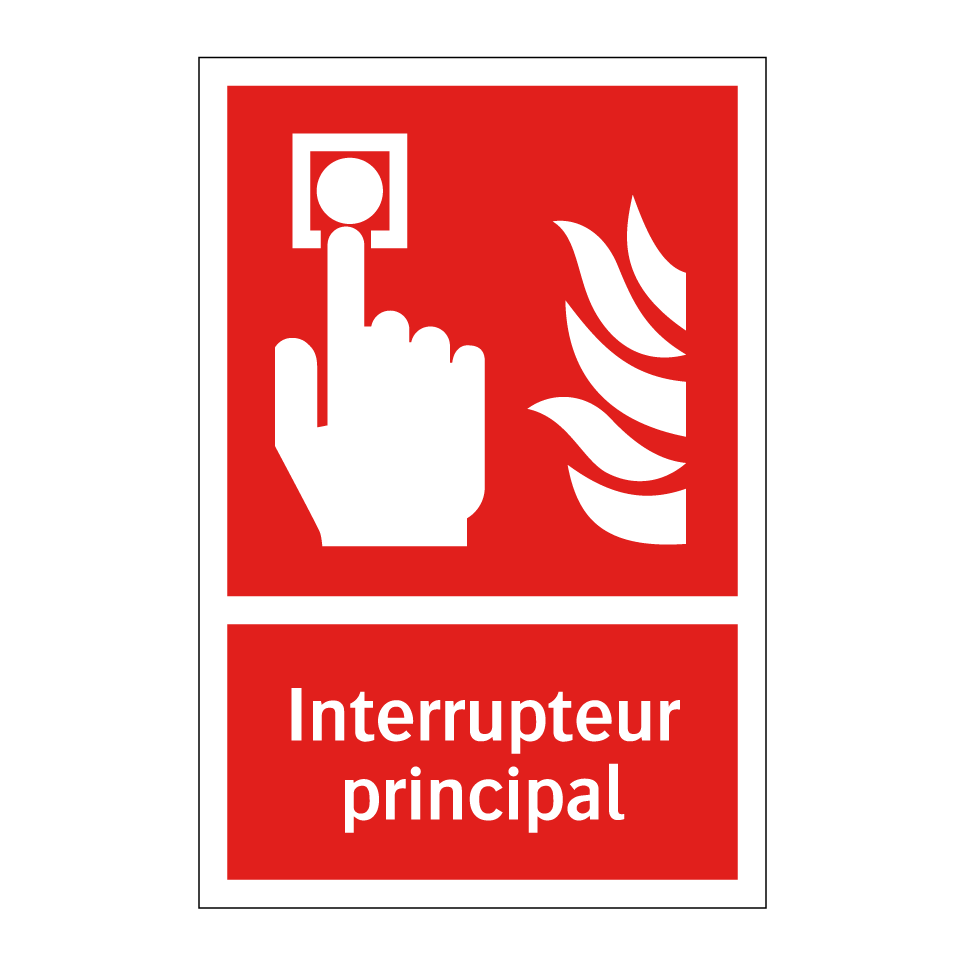 Interrupteur principal