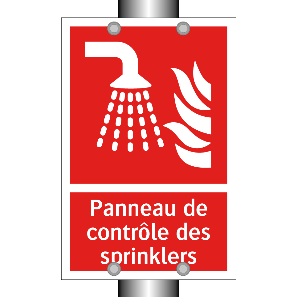 Panneau de contrôle des sprinklers
