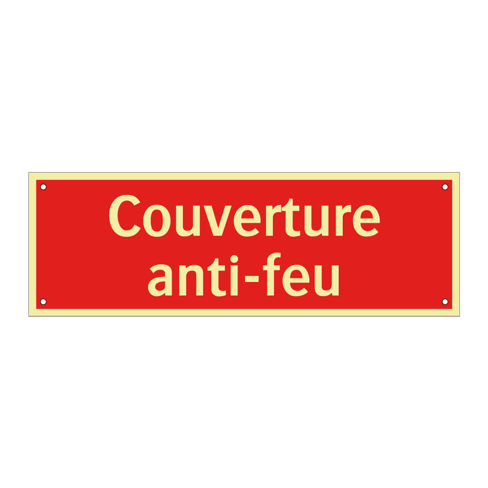Couverture anti-feu