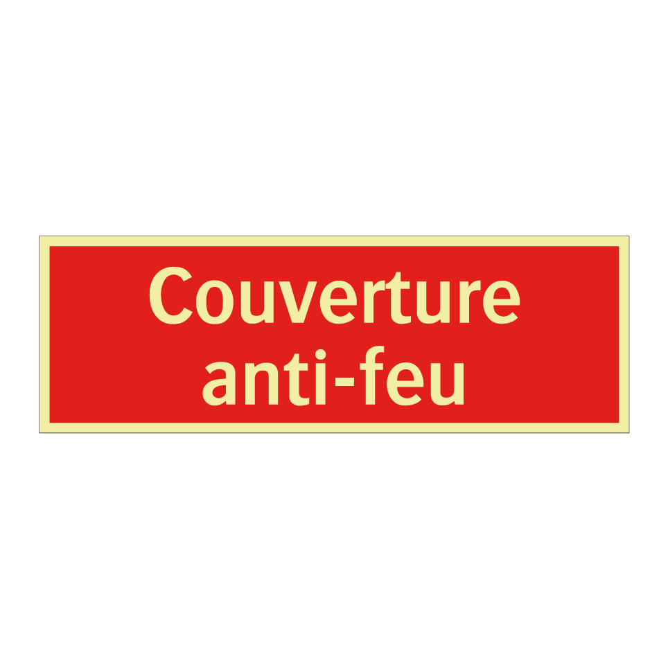 Couverture anti-feu