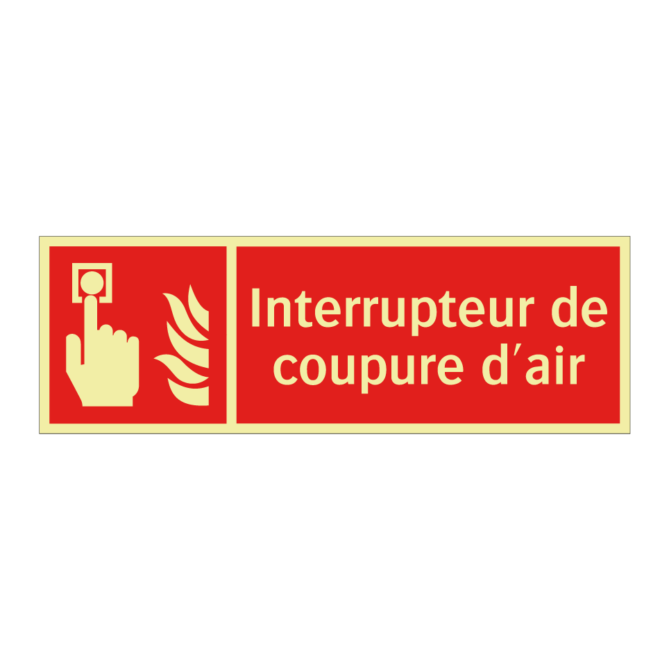 Interrupteur de coupure d'air