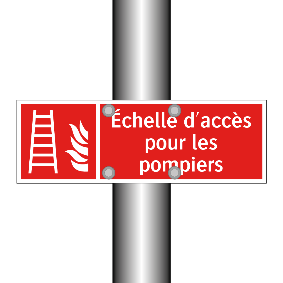 Échelle d'accès pour les pompiers