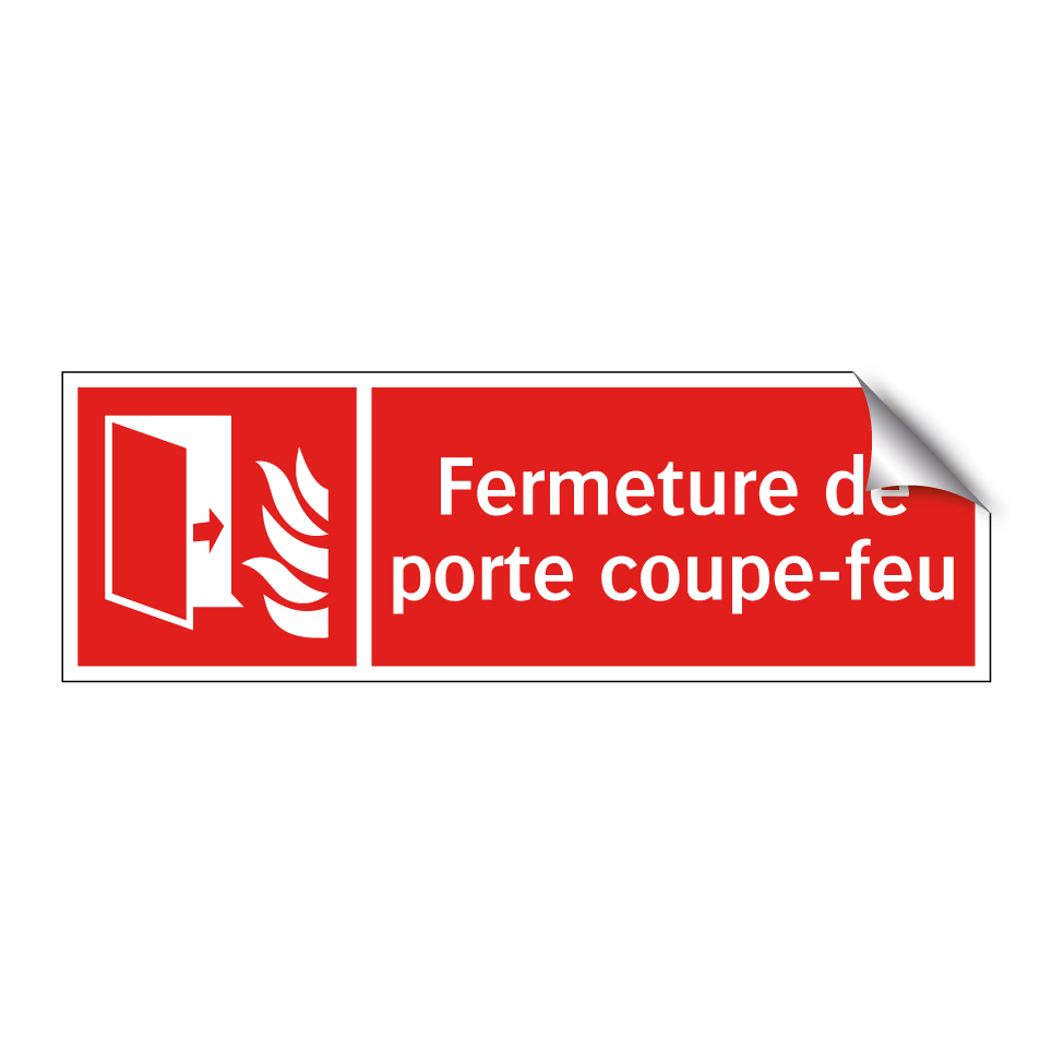 Fermeture de porte coupe-feu