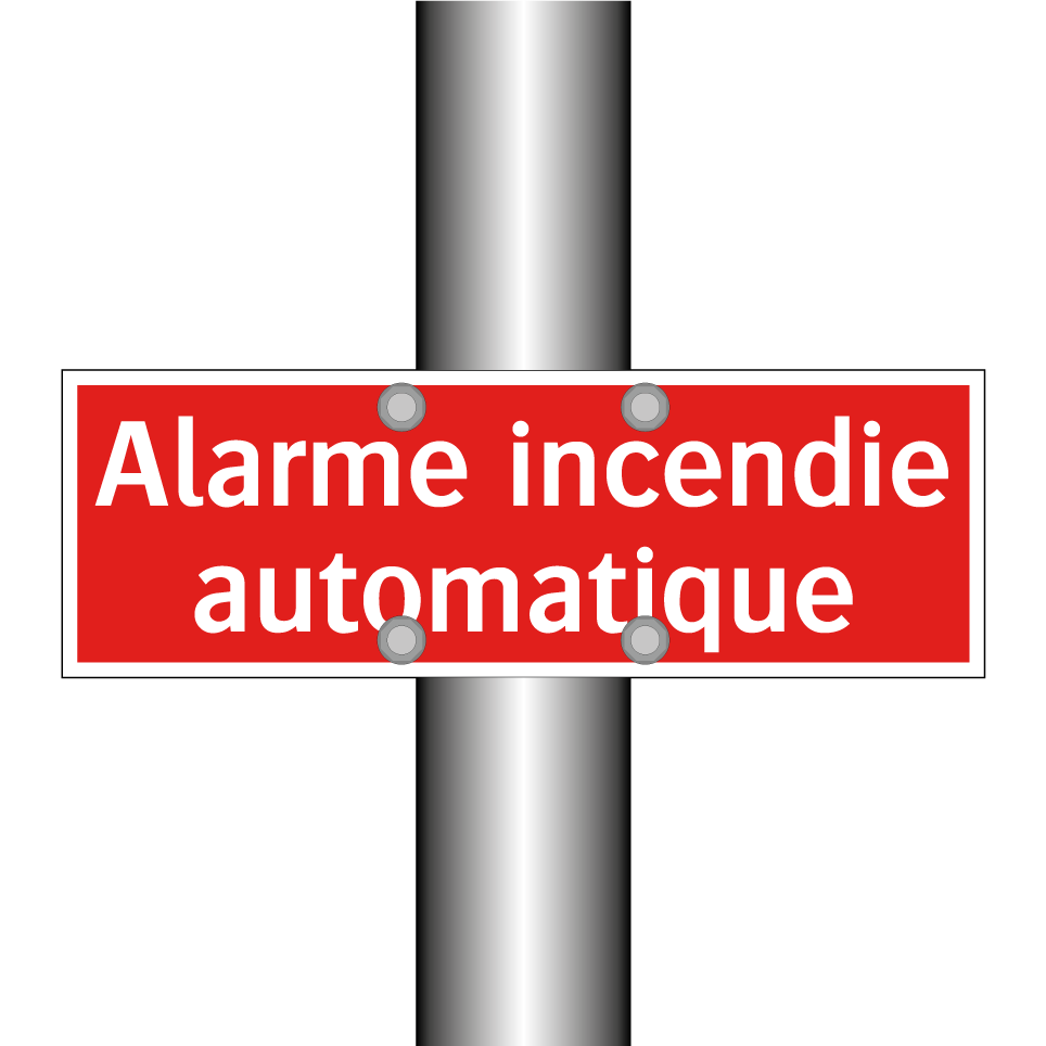 Alarme incendie automatique